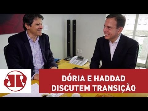 Dória e Haddad realizam primeira reunião de transição dos mandatos | Jovem Pan
