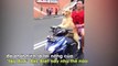 Chú chó chở chủ đi chơi bằng xe máy “gây sốt” ở Thái Lan