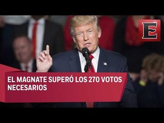 Colegio Electoral confirma triunfo de Donald Trump