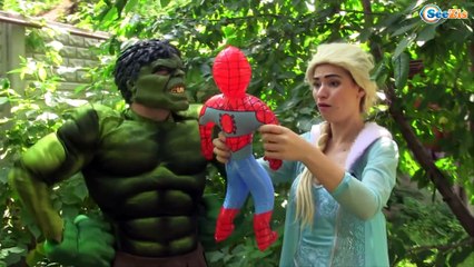 CHALLENGE! Movie w/ Spiderman, Hulk & Joker SODA Drink Real Life
