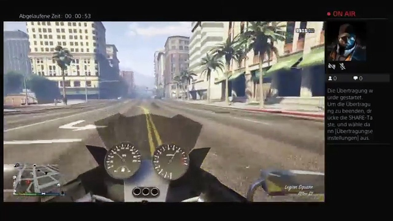 Ps4-live-Übertragung von geheimeperson123