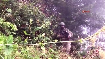 Trabzon Özel Ekipler Maçka'da Terörist Avında