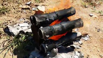 California illegal Fireworks and a Flamethrower