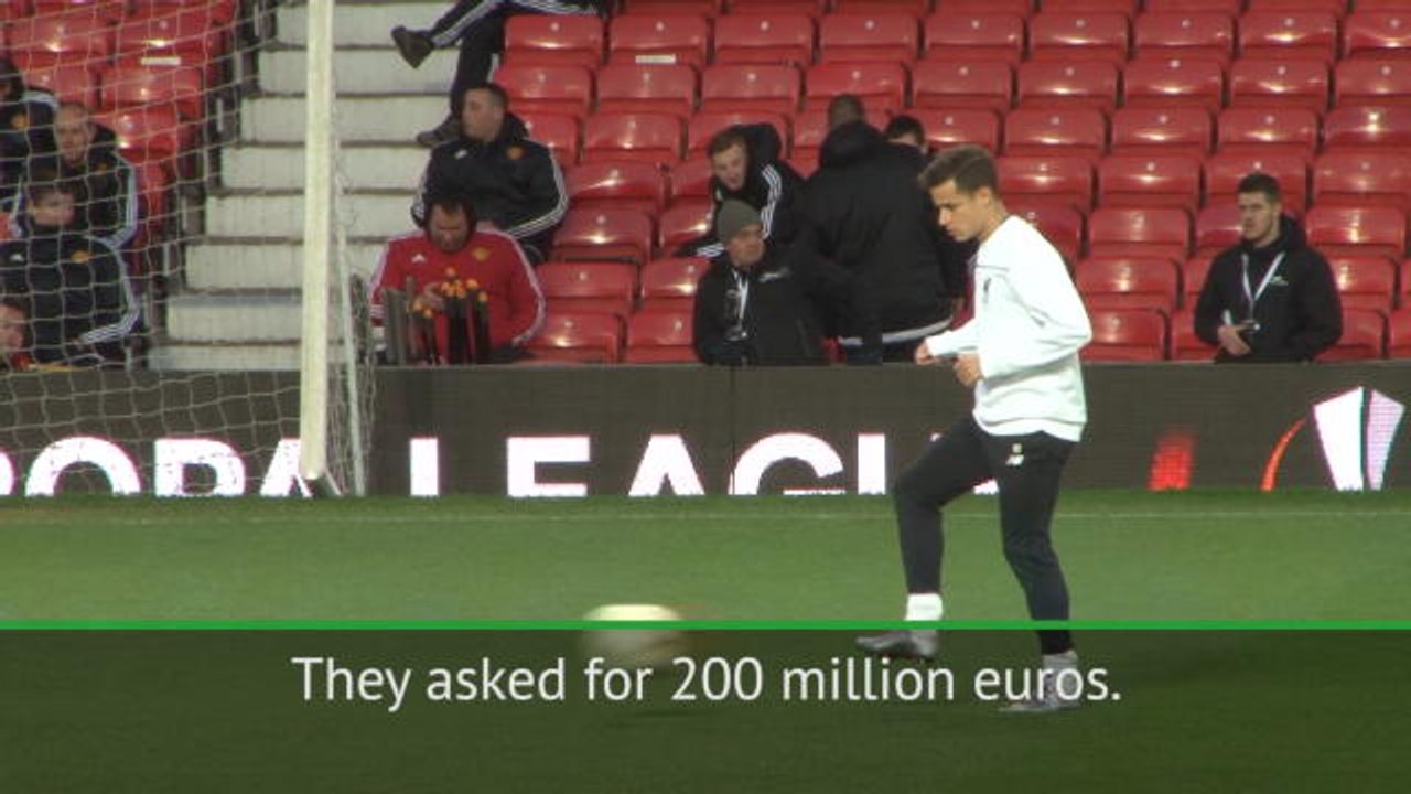 Liverpool wanted 200 million euros for Coutinho - Barca director