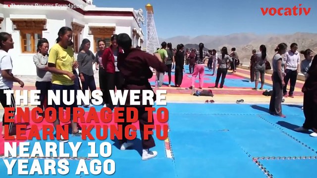 Kung Fu Nuns Of The Himalayas Are Teaching Self-Defense To Women