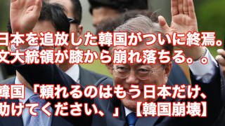 日本を追放した韓国がついに終焉。文大統領が膝から崩れ落ちる。。　韓国「頼れるのはもう日本だけ、助けてください、」【韓国崩壊】