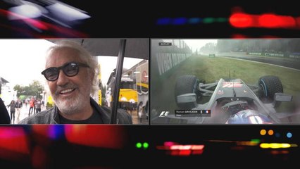 Grand Prix d'Italie - Flavio Briatore au micro de La F1 sur CANAL !