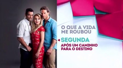 Chamada da novela O Que a Vida me Roubou, do 156°capítulo - 04/09/2017 no SBT