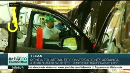 Inicia segunda ronda de negociaciones del TLCAN
