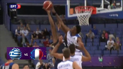 Η... απογείωση και η εντυπωσιακή τάπα του Θανάση Αντετοκούνμπο 02.09.2017