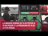 ÚLTIMA HORA: Los precios de la gasolina subirán hasta en un 20% para 2017