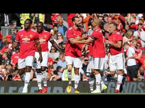 Manchester United Legends vs Barcelona Legends 2-2 - All Goals & Highlights HD - 2-9-2017