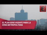 Presentan nuevo plan de contingencia ambiental para CDMX