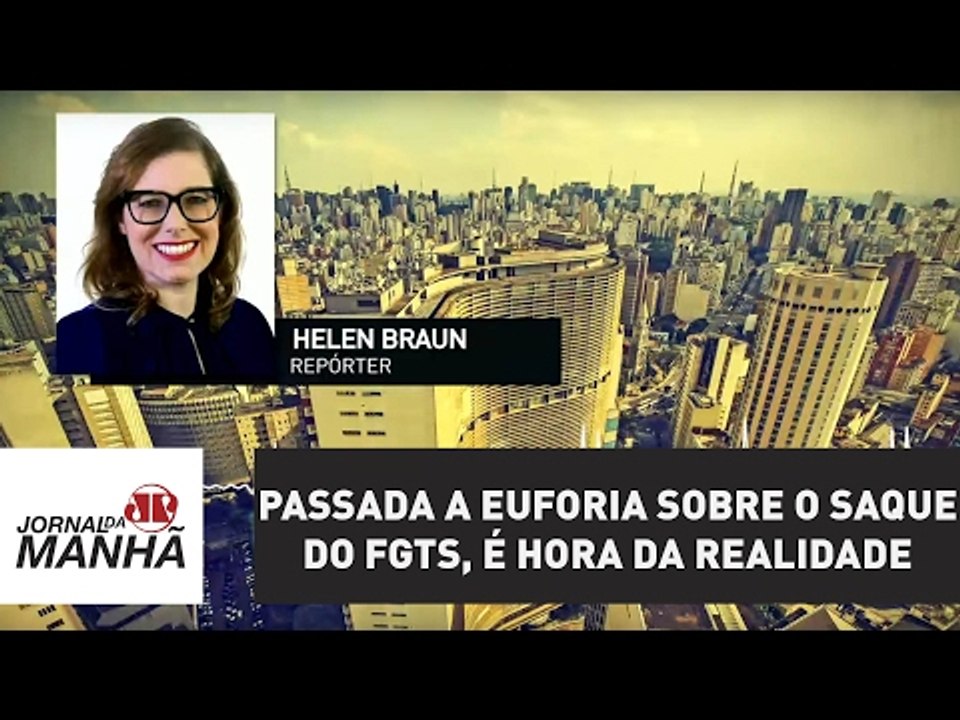 Passada a euforia sobre o saque do FGTS, é hora do cidadão se deparar com a realidade