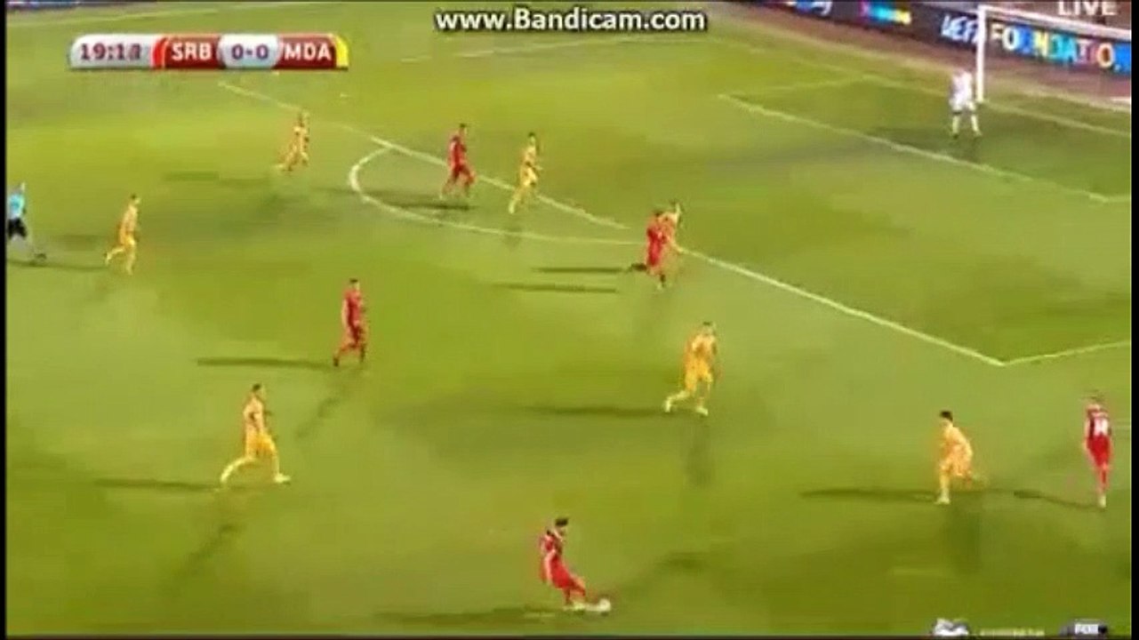 Mijat Gacinovic Goal vs Moldova (1-0)