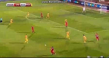 Mijat Gacinovic Goal HD - Serbia 1-0 Moldova 02.09.2017