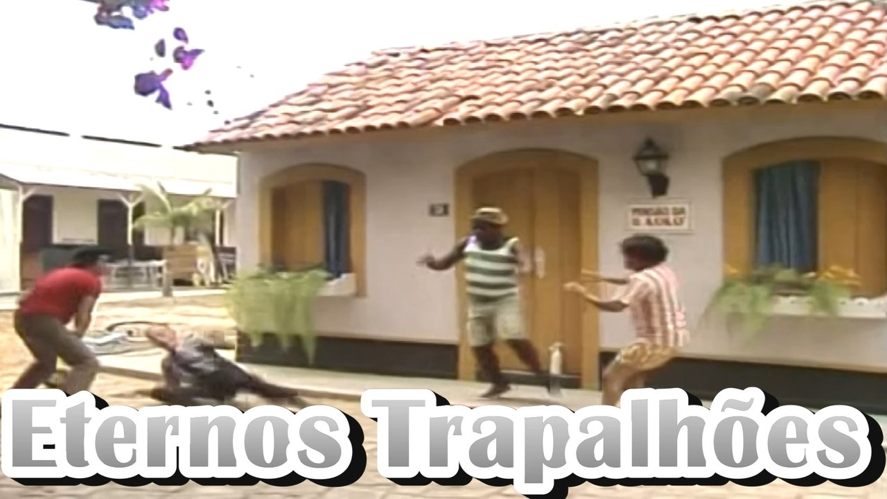 Os Trapalhões - Dedé, Mussum e Zacarias foram presos.