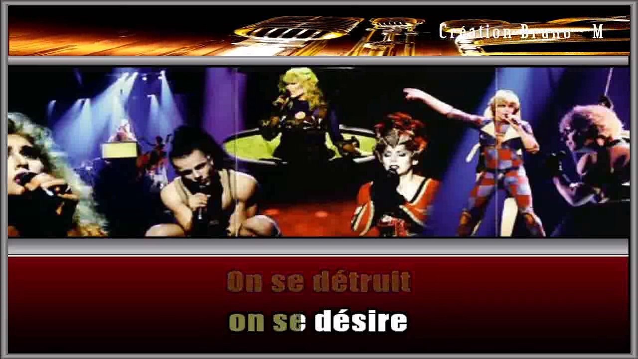 Starmania - Les uns contre les autres KARAOKE / INSTRUMENTAL