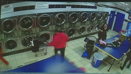 74-year-old driver plows car into laundry injuring six