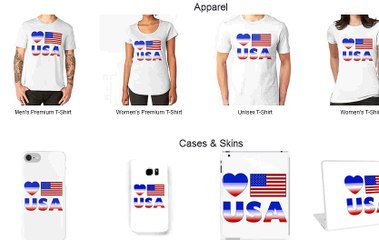 Love USA Merchandise Collection