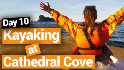 Cathedral Cove Kayak Tour - New Zealand's Biggest Gap Year - Backpacker Guide New Zealand
