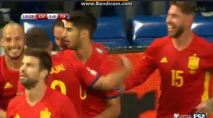 Super Goal Isco Spain 1 - 0 Italy 02.09.2017 HD