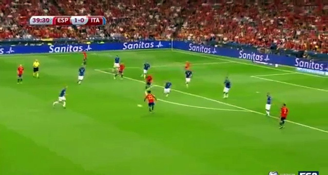 Spain vs Italy 2-0 Isco second goal
