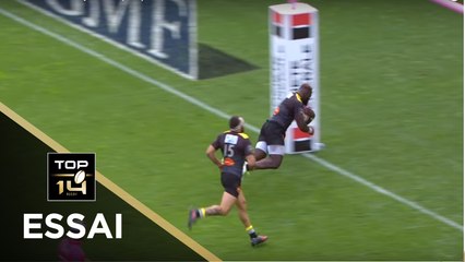 TOP 14 - Essai Dany PRISO (SR) - Paris - La Rochelle - J2 - Saison 2017/2018