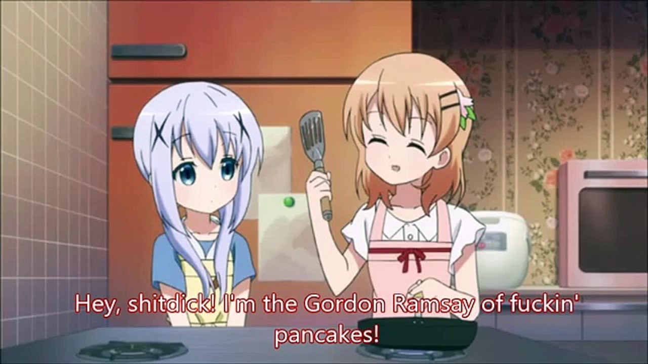Gochiusa - Chino gets BTFO