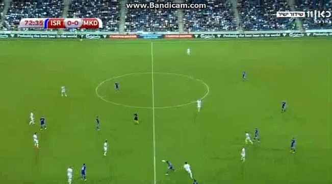 Goran Pandev GOAL - Israel 0-1 Macedonia 02.09.2017