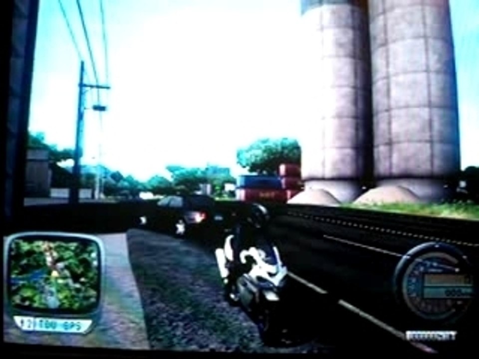 course poursuite avec les flic