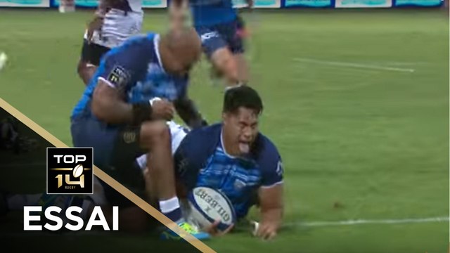 TOP 14 - Essai Alex TULOU (CO) - Castres - Bordeaux-Bègles - J2 - Saison 2017/2018