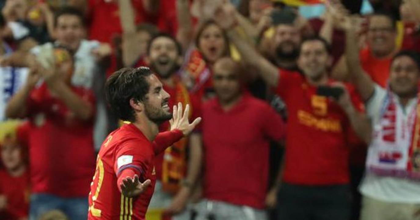 Espagne 3-0 Italie vidéo résumé et Buts Isco, Morata