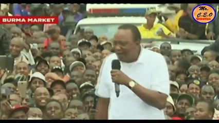 CJ Maraga atanitambua -Uhuru Kenyatta kicks off Campaigns in Burma market