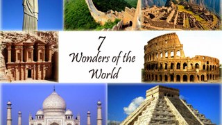 Seven Wonders of the world ! Amazing video