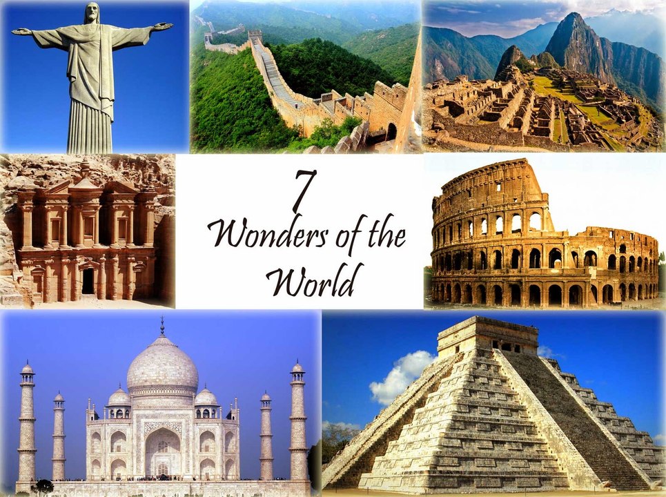 Seven Wonders of the world ! Amazing video