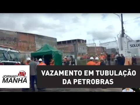 Vazamento em tubulação da Petrobras é contido em Santo André | Jornal da Manhã