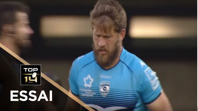 TOP 14 - Essai François STEYN (MHR) - Montpellier - Oyonnax - J2 - Saison 2017/2018