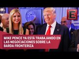 Trump reitera que México pagará por el muro