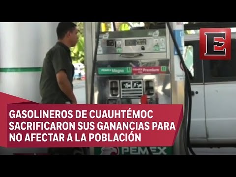 Gasolineras de Colima bajan el precio de la gasolina