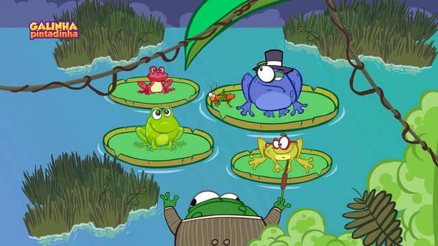 O Sapo não lava o pé DVD Galinha Pintadinha Desenho Infantil