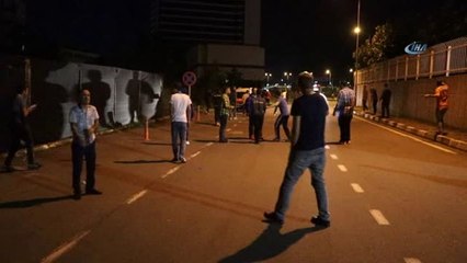 Rize'de, Sambacı Futbolcuya Meşaleli Karşılama