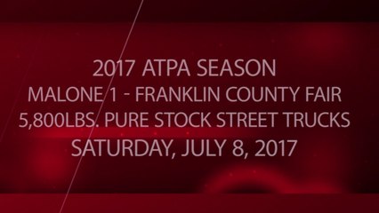 ATPA - Franklin County Fair - 07-08-2017 - 5,800lbs. Pure Stock Street Trucks