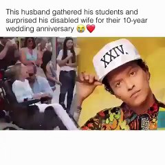 The Sweetest Wedding Anniversary Surprise Ever