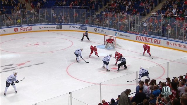 KHL - Spartak Moscow vs. Dinamo Minsk - 02.09.2017