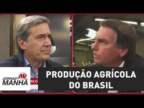 Villa x Bolsonaro: qual é a produção agrícola do Brasil, deputado? | Jornal da Manhã