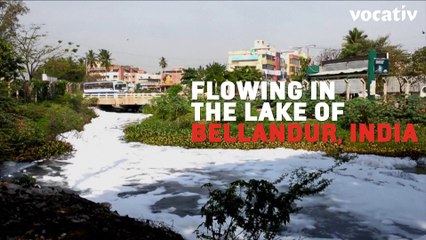 Toxic Foam From Industrial Waste Is Covering This Town