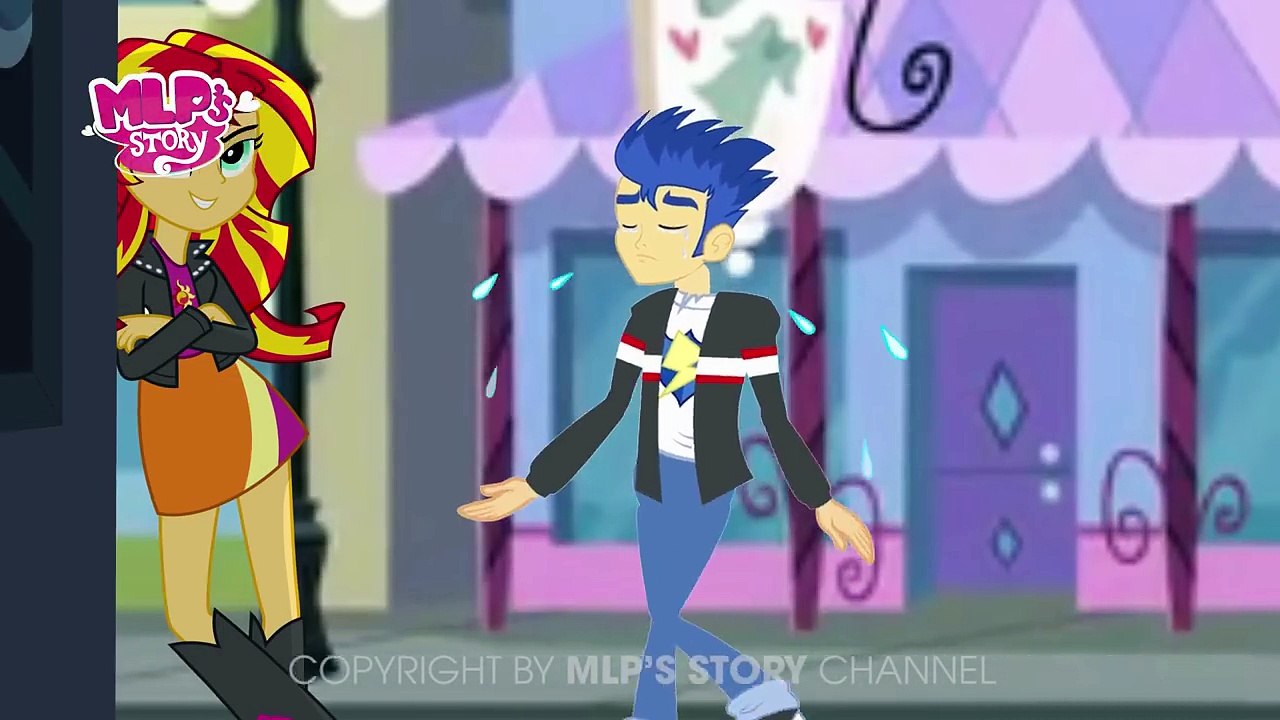 My Little Pony MLP Equestria Girls Transforms with FAT Animation Scary Funny Love Story Re