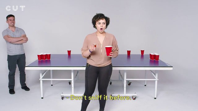 Strangers Play Fear Pong - Ella vs. Rob