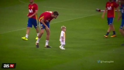 Sergio Ramos’ son avoiding Barca players 